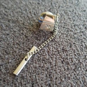 Sterling tie tack